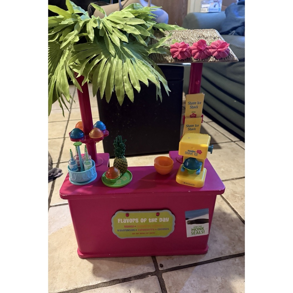 American Girl Doll Kanani's Shaved Ice Stand/Hut : Retired